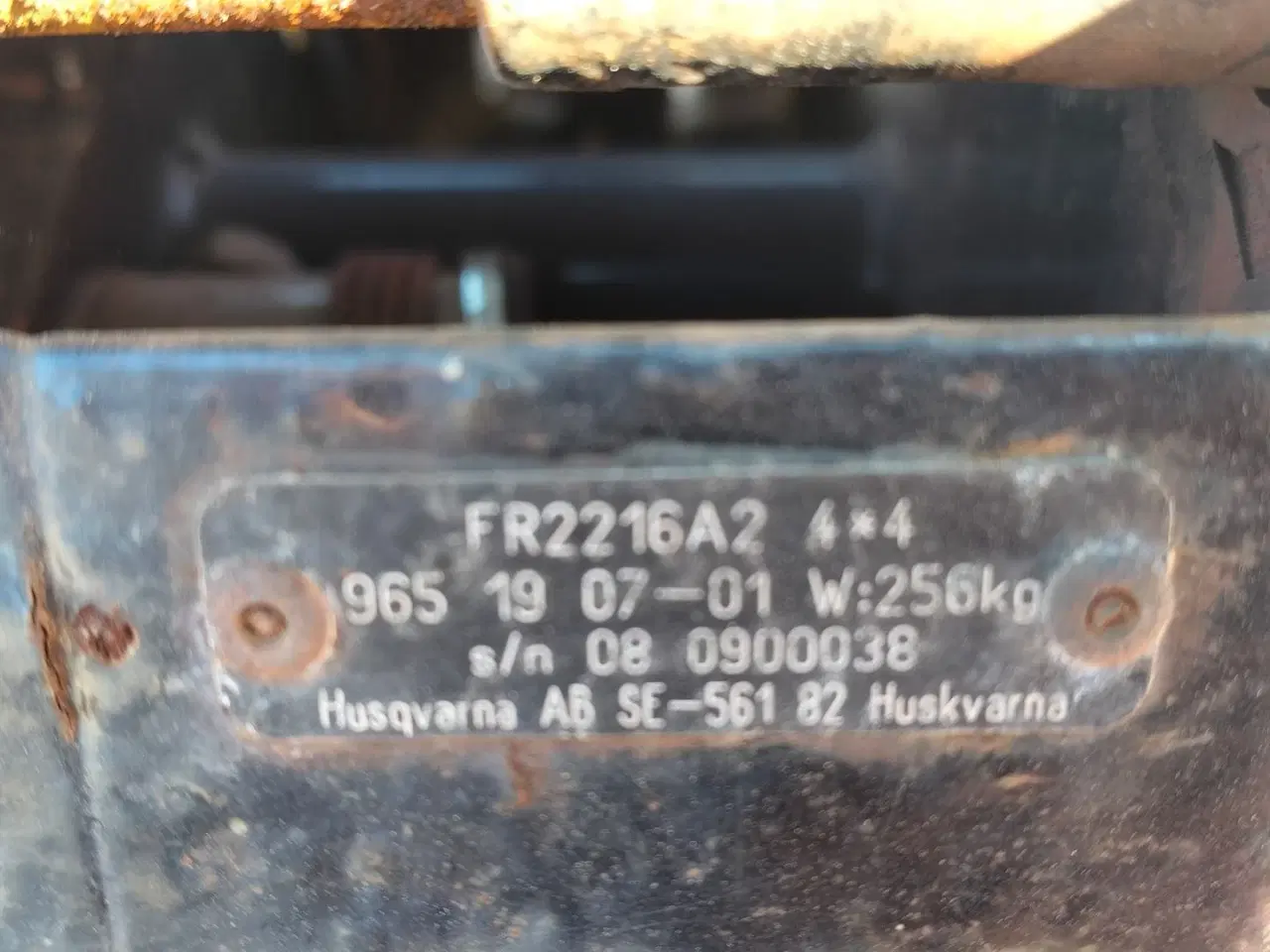 Billede 14 - Jonsered FR 2216 MA 4X4 med ny bagaksel og ny klippeskjold