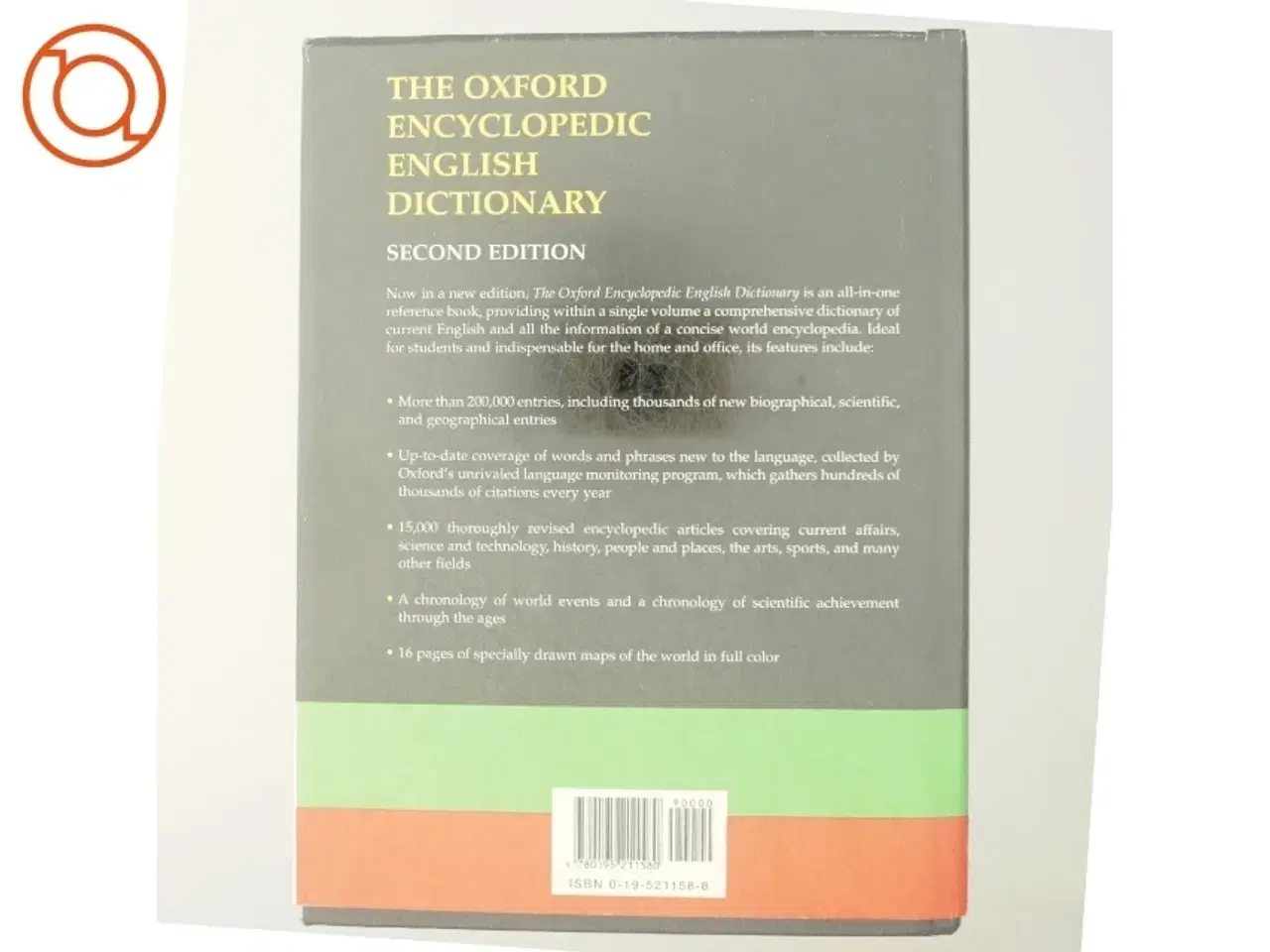 Billede 3 - The Oxford Encyclopedic English Dictionary af Judy Pearsall, Bill Trumble (Bog)
