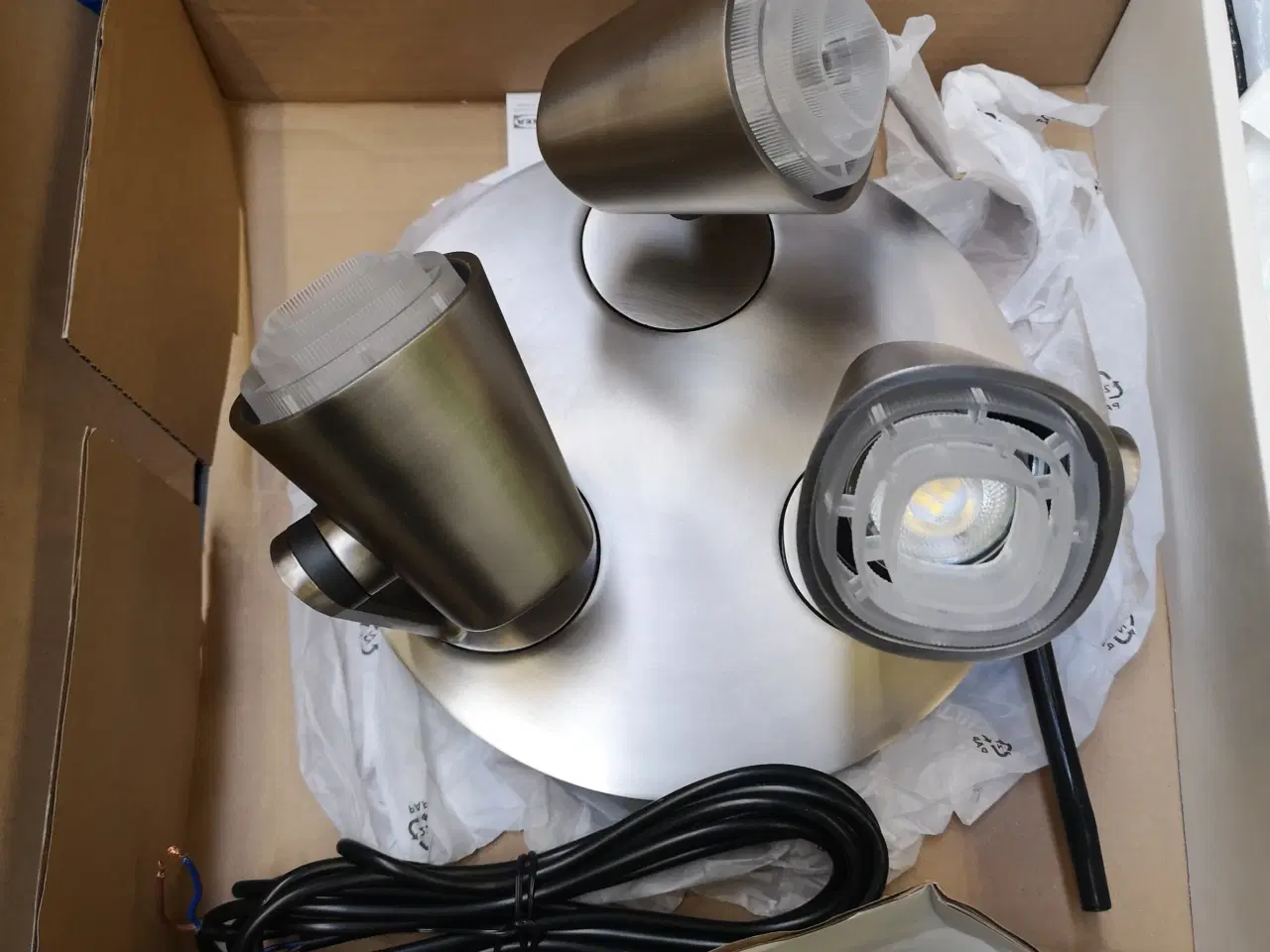 Billede 6 - 2 stk NY MONAZIT LED loftspotlight med 3 spots