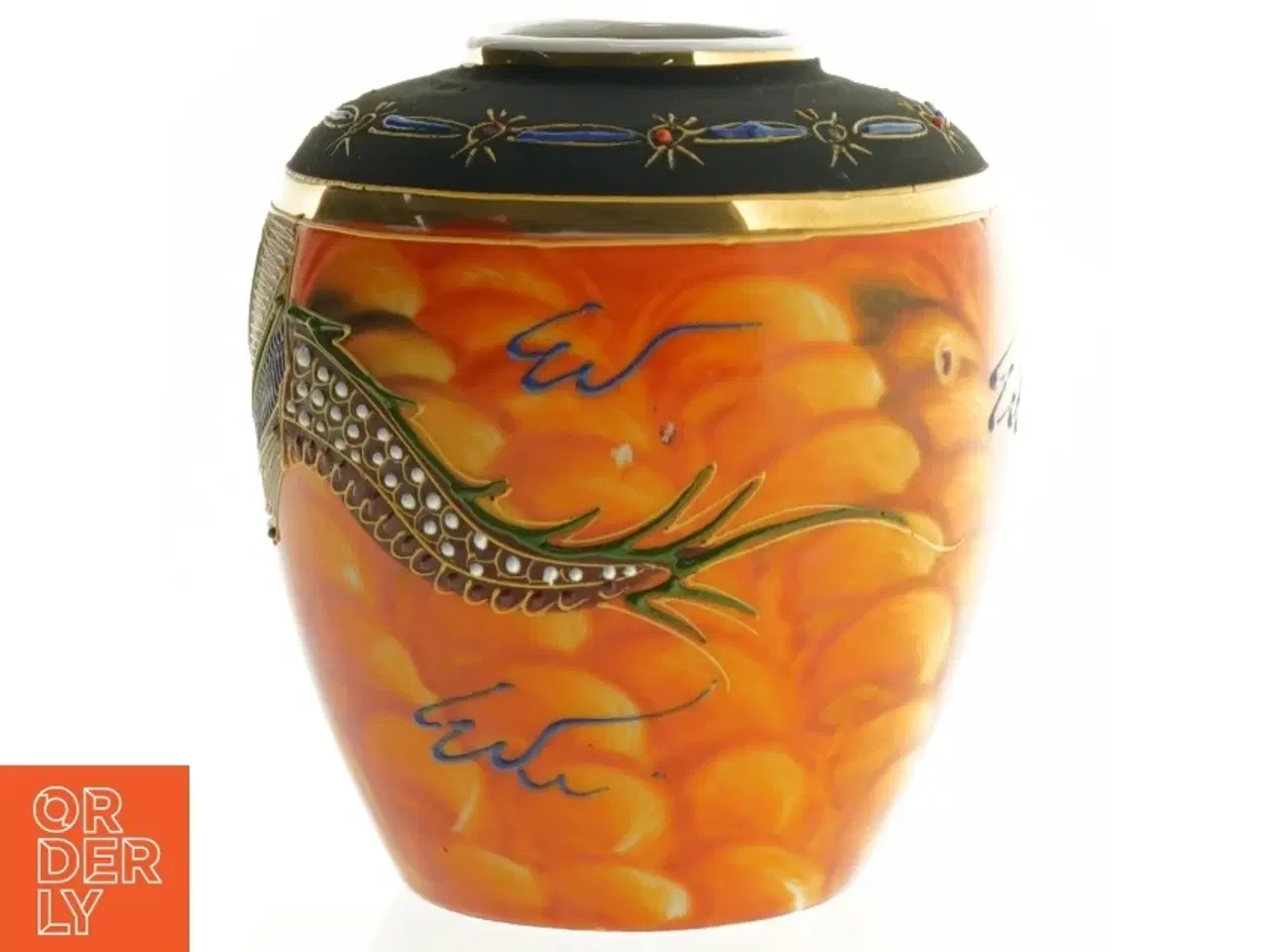 Billede 2 - Antik vase (str. 14 x 11 cm)