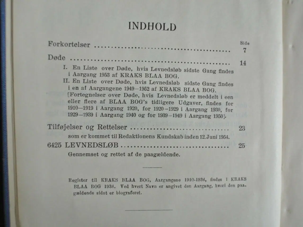 Billede 2 - kraks blaa bog 1954