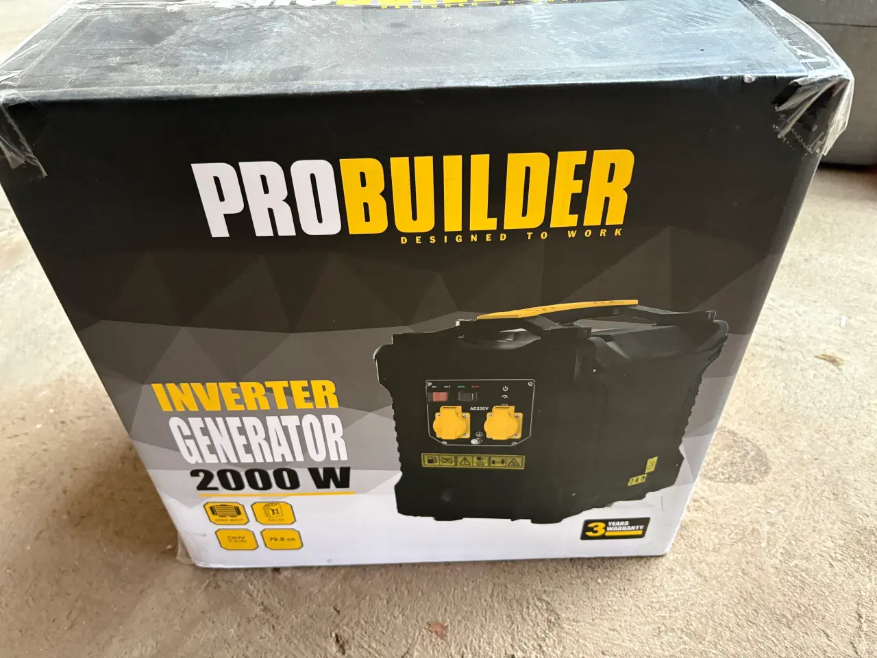 Billede 2 - Generator 2000 W Inverter Probuilder