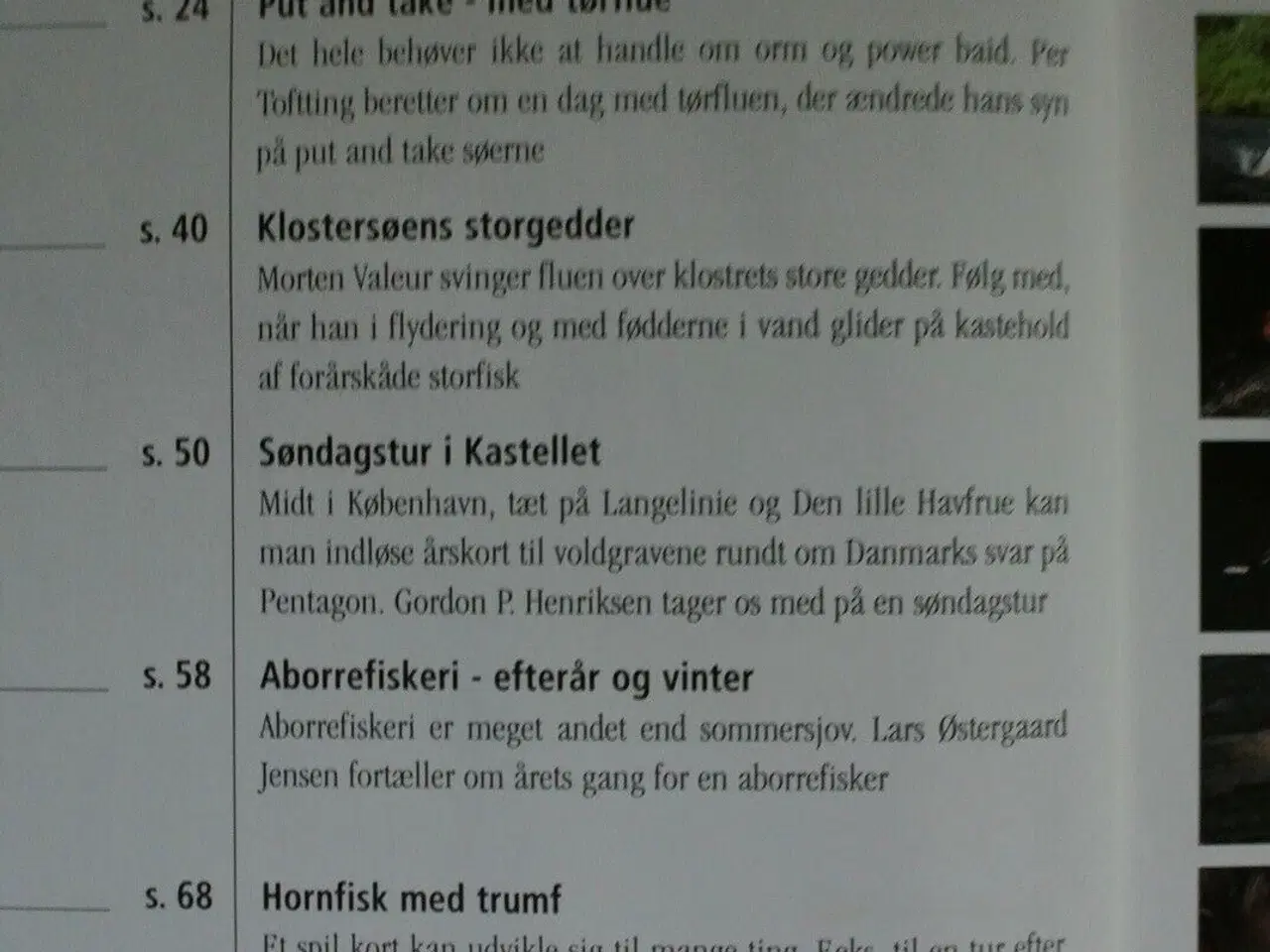 Billede 2 - michael sands fiskeårbog 1. årg., red. af michael 