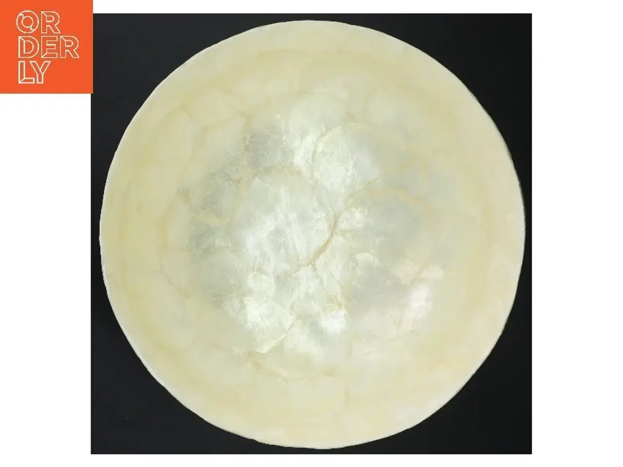 Billede 2 - Ny Capiz Dekorationsskål Ø 25 cm (str. Ø 25 cm)