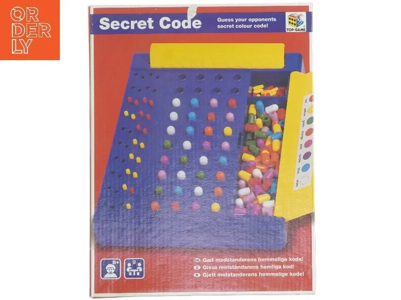 Billede 1 - Secret Code brætspil (str. 26x20 cm)