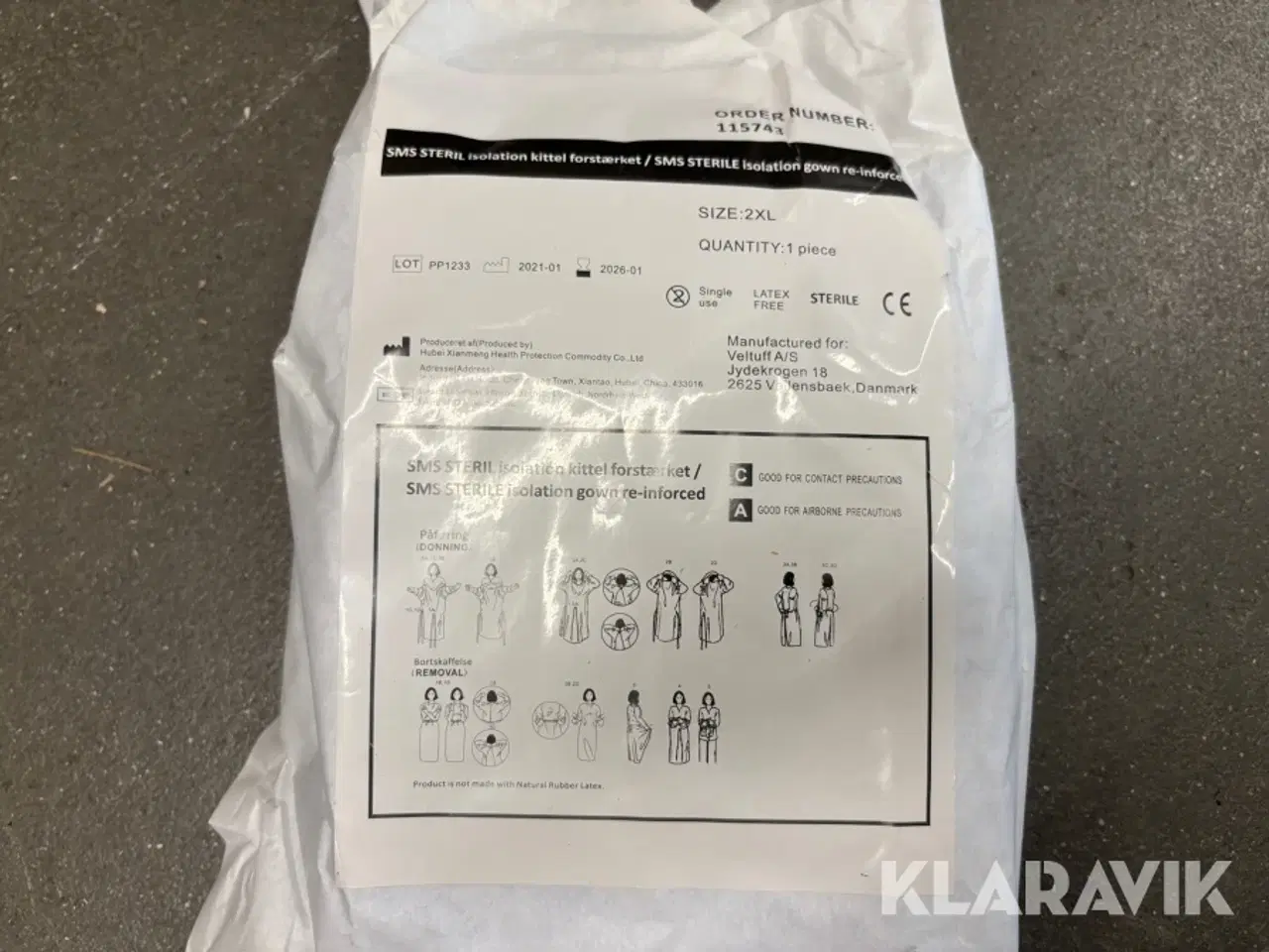 Billede 4 - Isolationskjoler Str. 2XL - 2 paller
