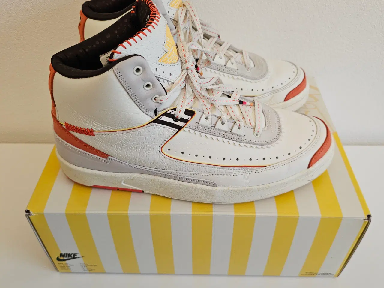 Billede 4 - Air Jordan 2 Retro Maison Chateau Rouge
