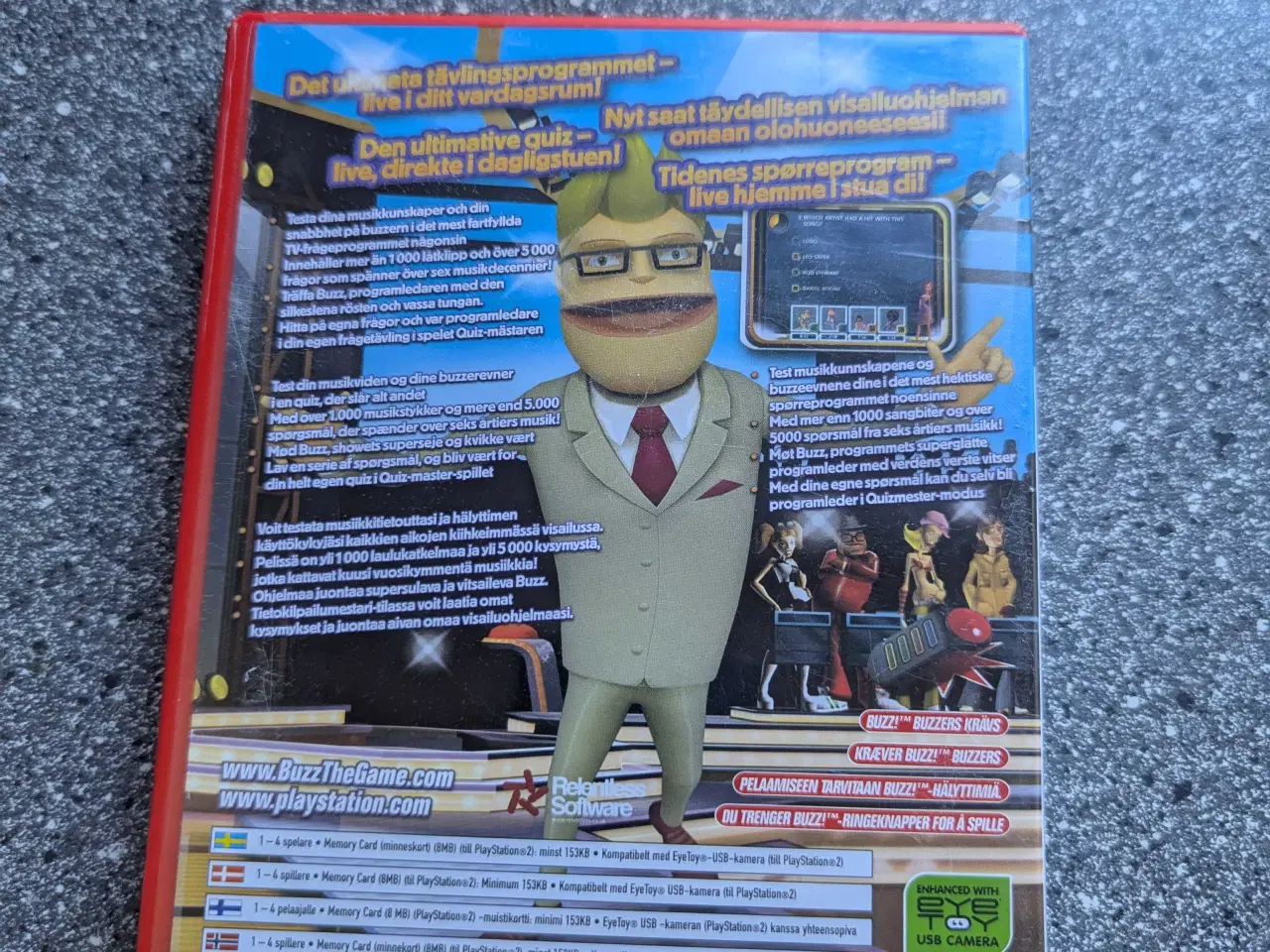 Billede 3 - Ps2 buzz pakke 4 controllere/4 spil