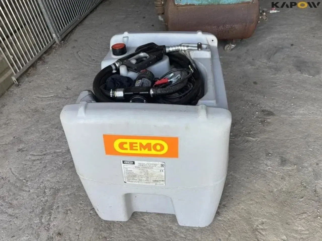 Billede 2 - CEMO Mobil dieseltank 210 liter