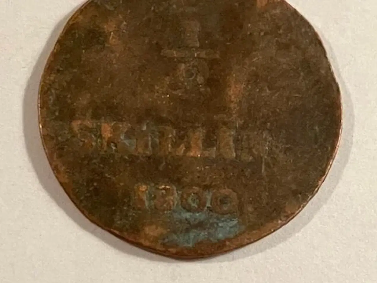 Billede 1 - 1/2 Skilling 1800 Sverige