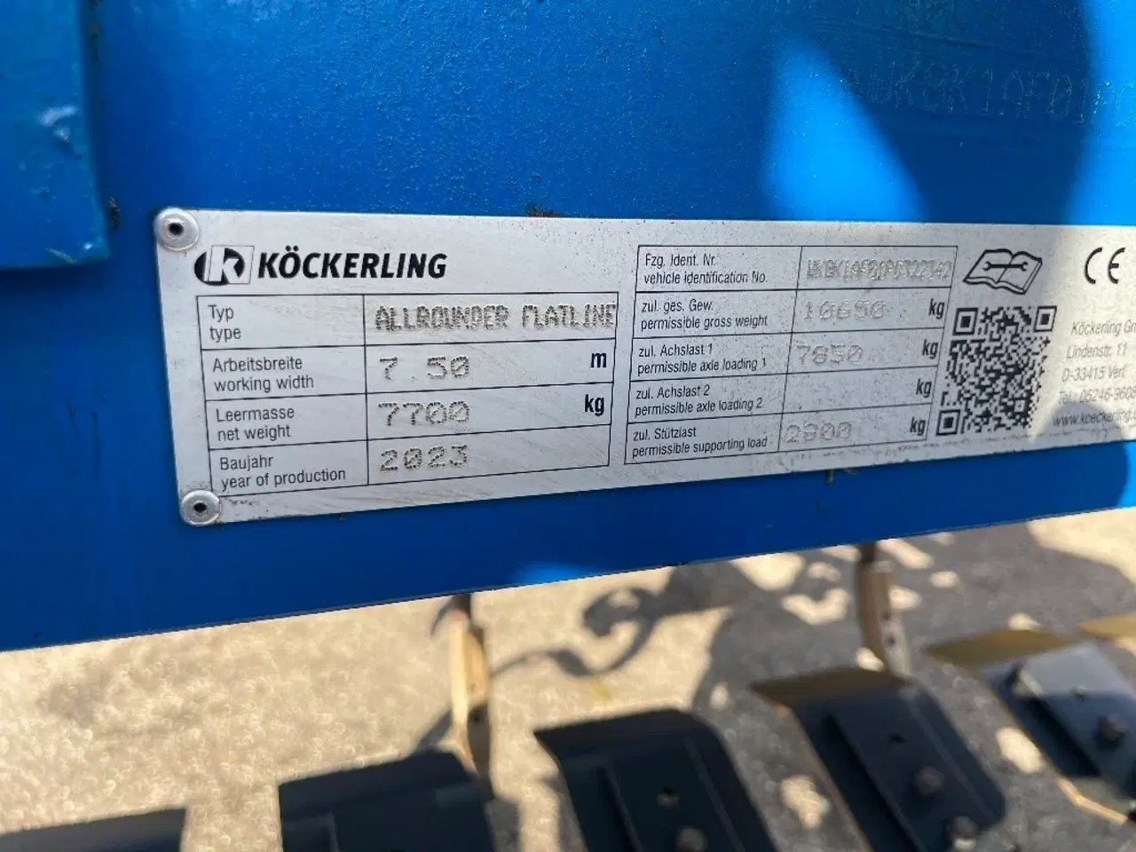 Billede 5 - Köckerling Allrounder Flatliner 750