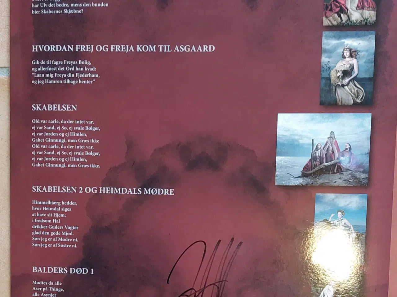 Billede 2 - SIGNERET-- JIM LYNGVILD-- PLAKATMAPPE