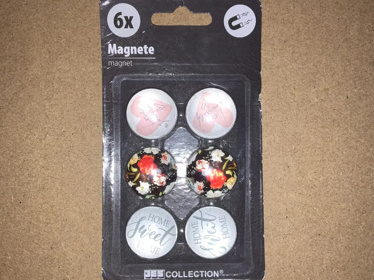 Billede 1 - Magneter, sæt med 6 stk. i.