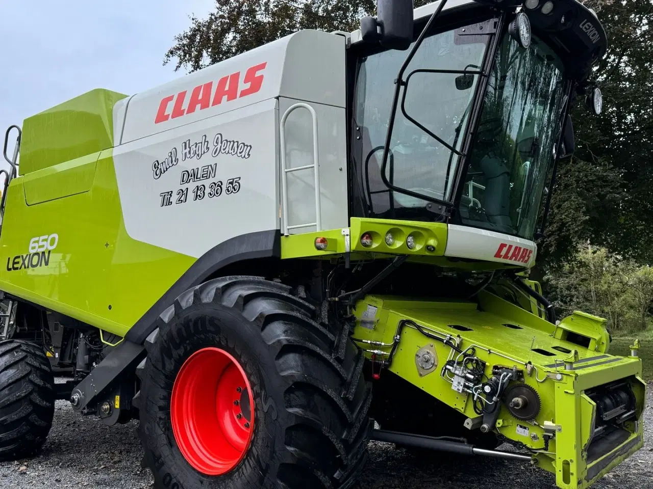 Billede 7 - CLAAS LEXION 650 KUN 850 TIMER OG V770 SKÆREBORD! HØSTKLAR!