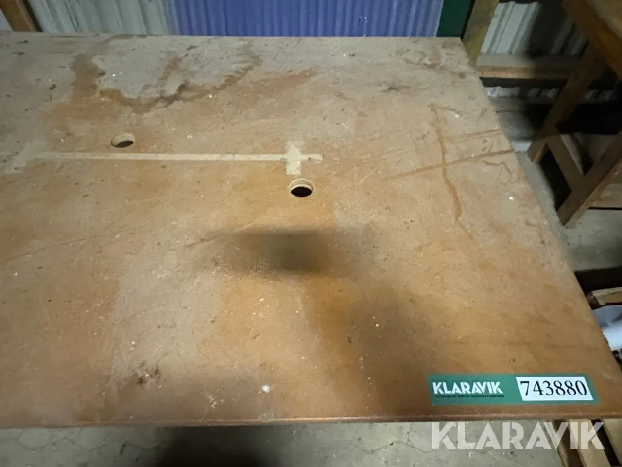 Billede 5 - Arbejdsbord