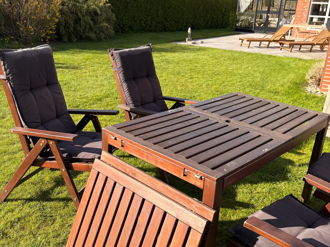 Billede 1 - Klassisk IKEA havemøbelsæt