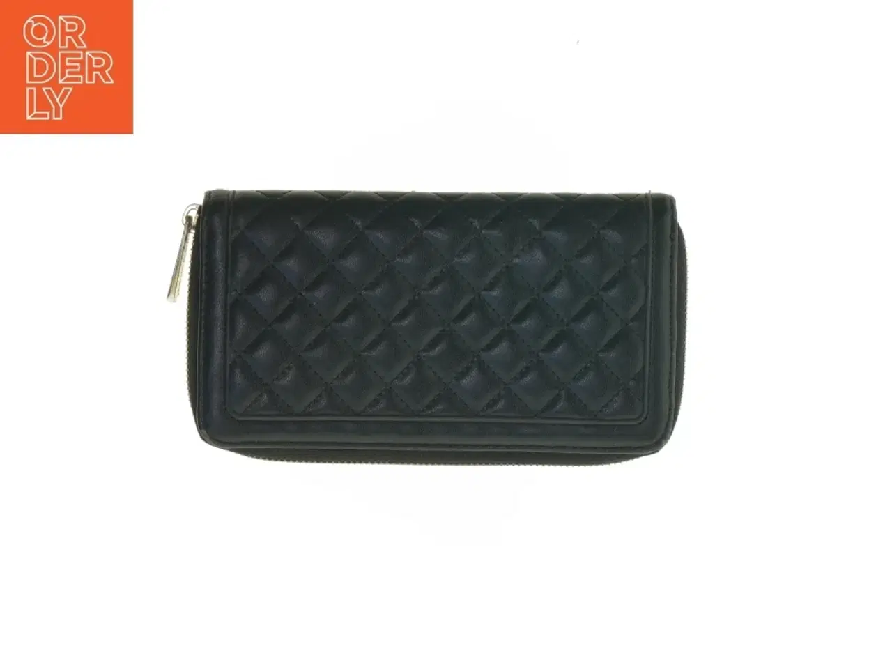 Billede 2 - Sort quiltet pung med lynlås fra David Jones ParisSam Edelman (str. 22x12 cm)