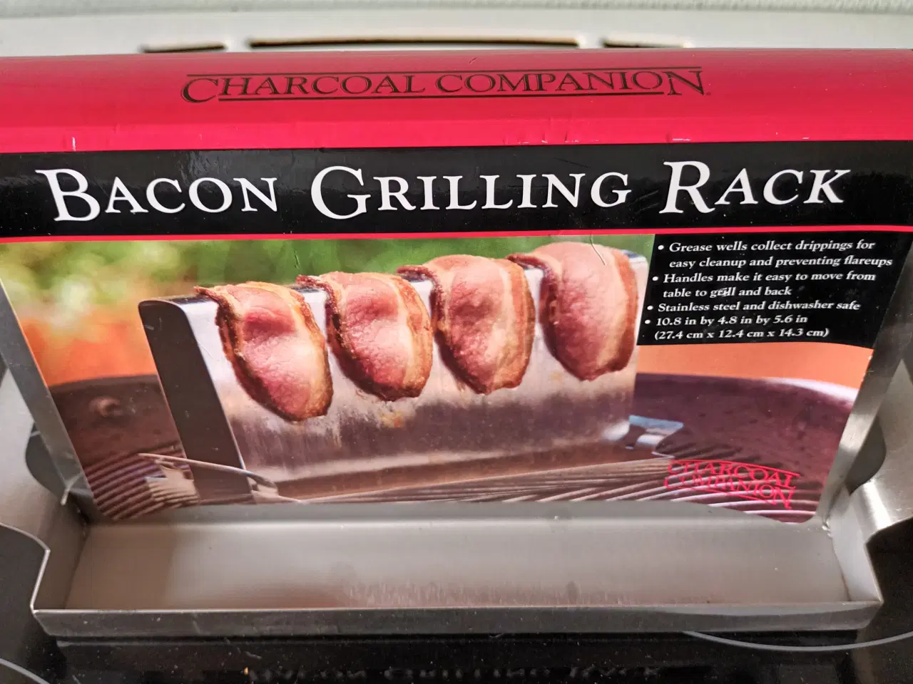 Billede 1 - Holder til bacon på grillen