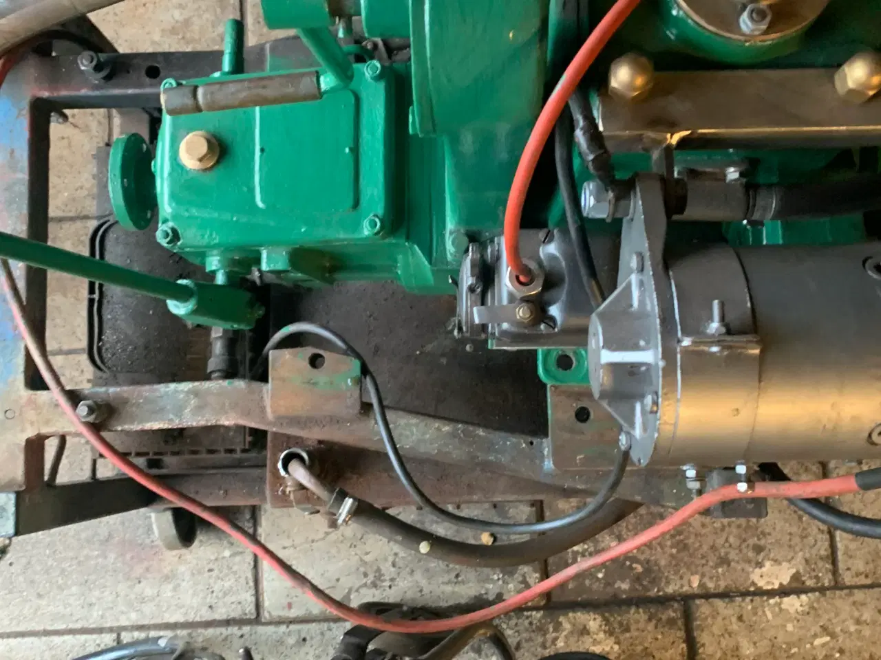 Billede 1 - Marstalmotorer med engelsk gear og en med standard