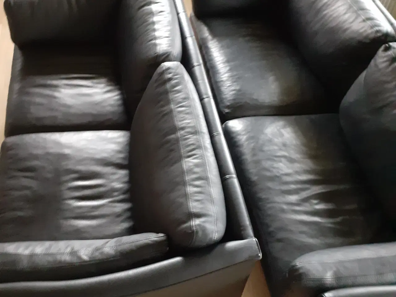 Billede 5 - Sofagruppe i læder