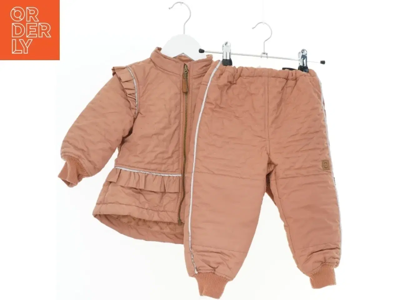 Billede 1 - Rosa termodragt og bukser fra Mikk-line (str. 86)