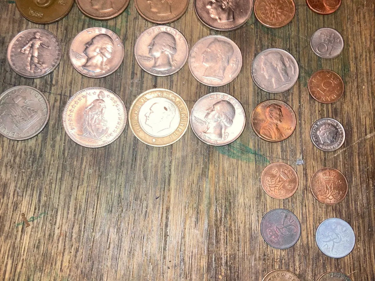 Billede 1 - Mønter samling 