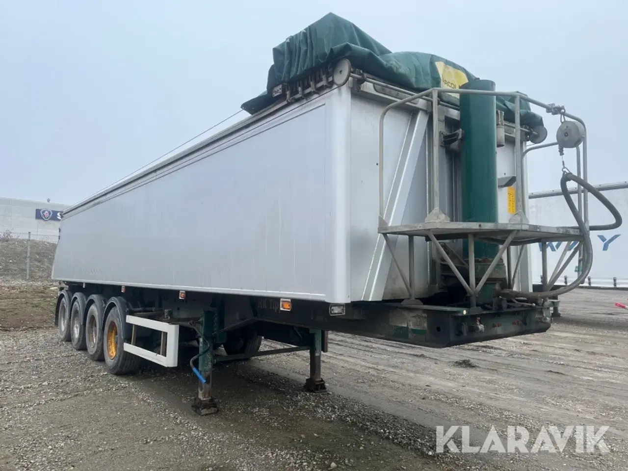 Billede 2 - Tip trailer HK Tipper S48B 4 akslet