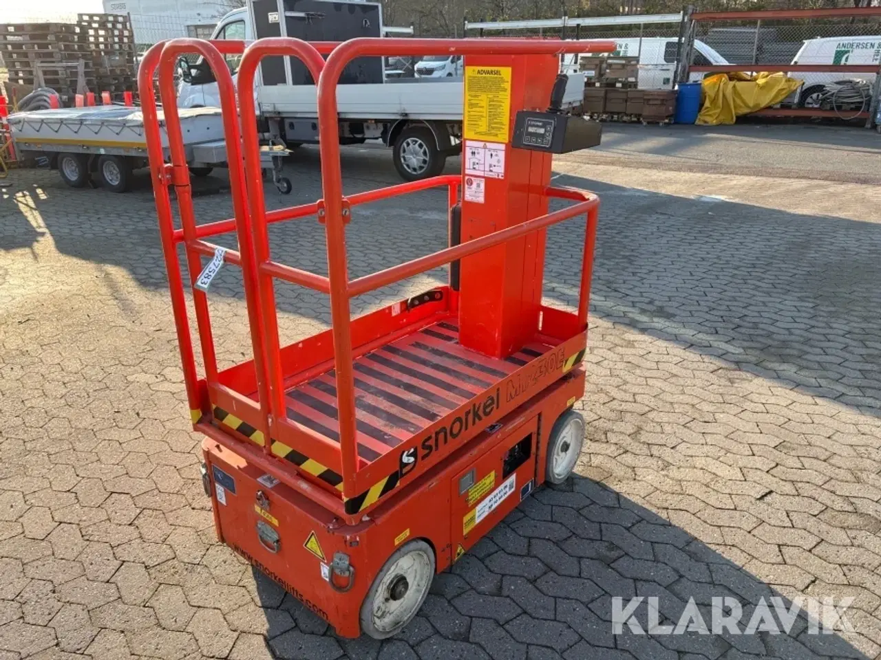 Billede 3 - Søjlelift Snorkel M1230E