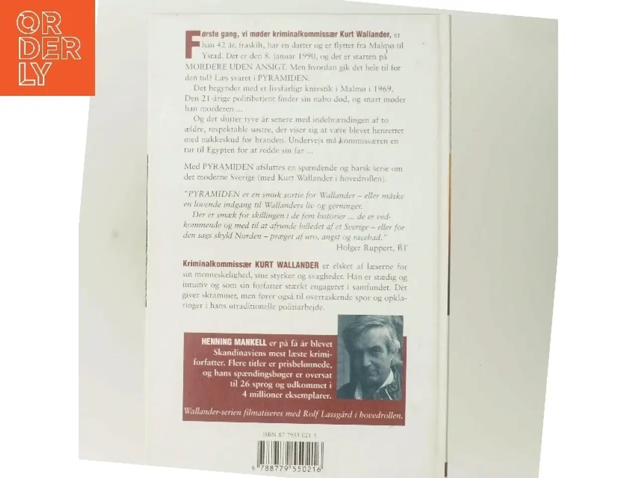 Billede 3 - Pyramiden af Henning Mankell (Bog)
