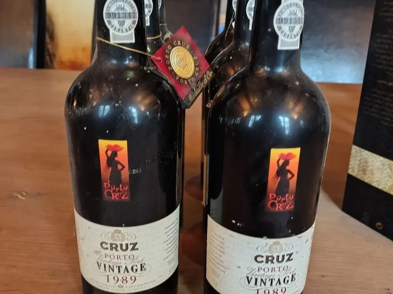 Billede 2 - 6 fl. Portvin CRUZ 1989