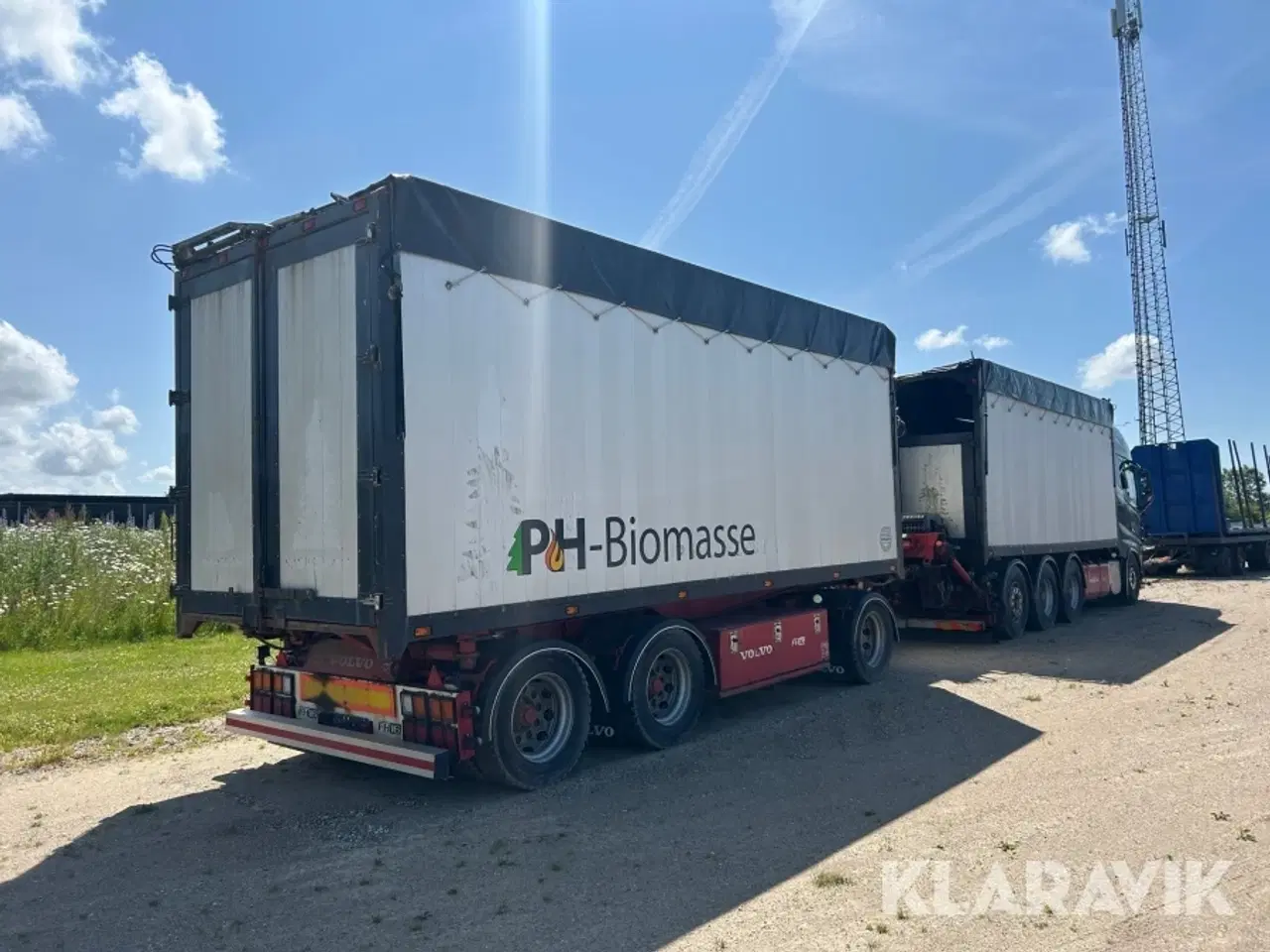 Billede 4 - Lastbil med fliskasse & kævlevogn Volvo FH 750