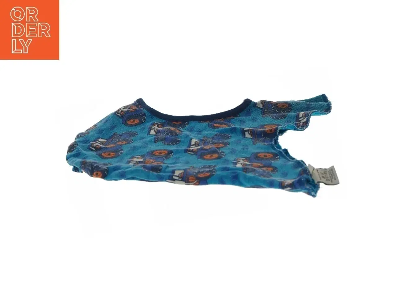 Billede 3 - Børnehue med traktorprint fra Småfolk (str. 4-5 år )