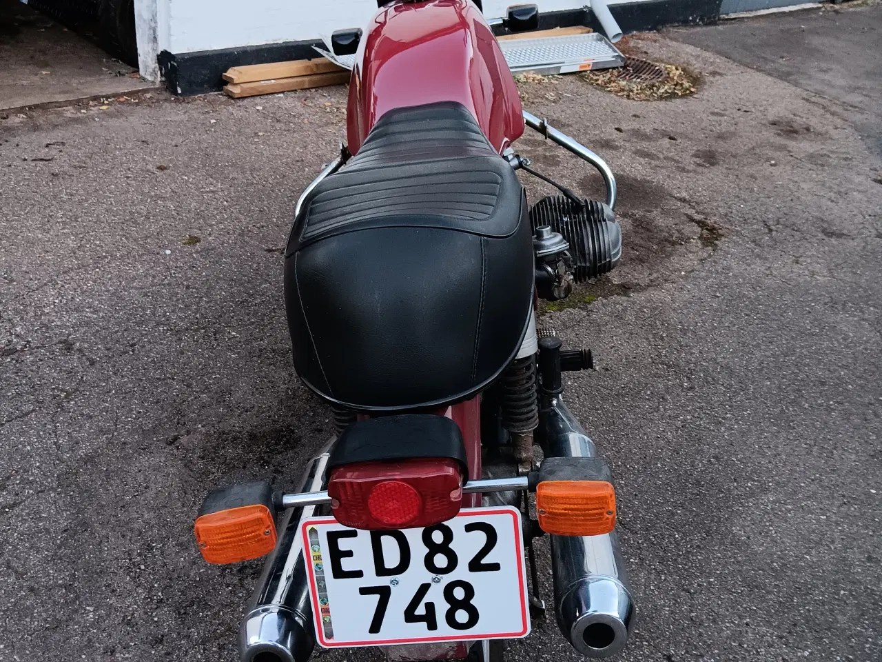 Billede 4 - Bmw r750 nysynet med plader