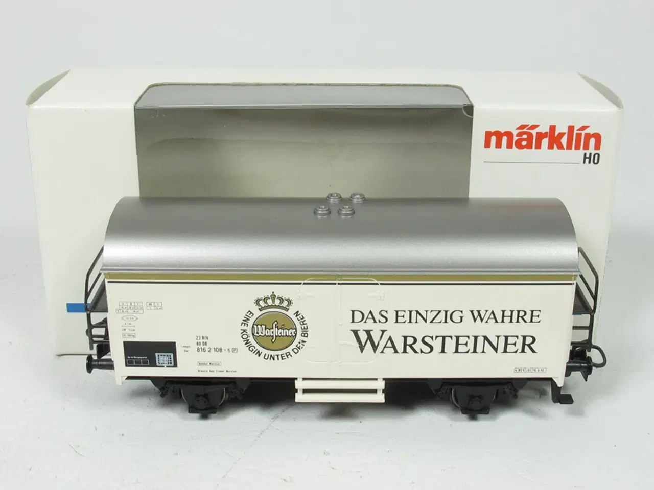Billede 1 - Modeltogvogne med reklamer