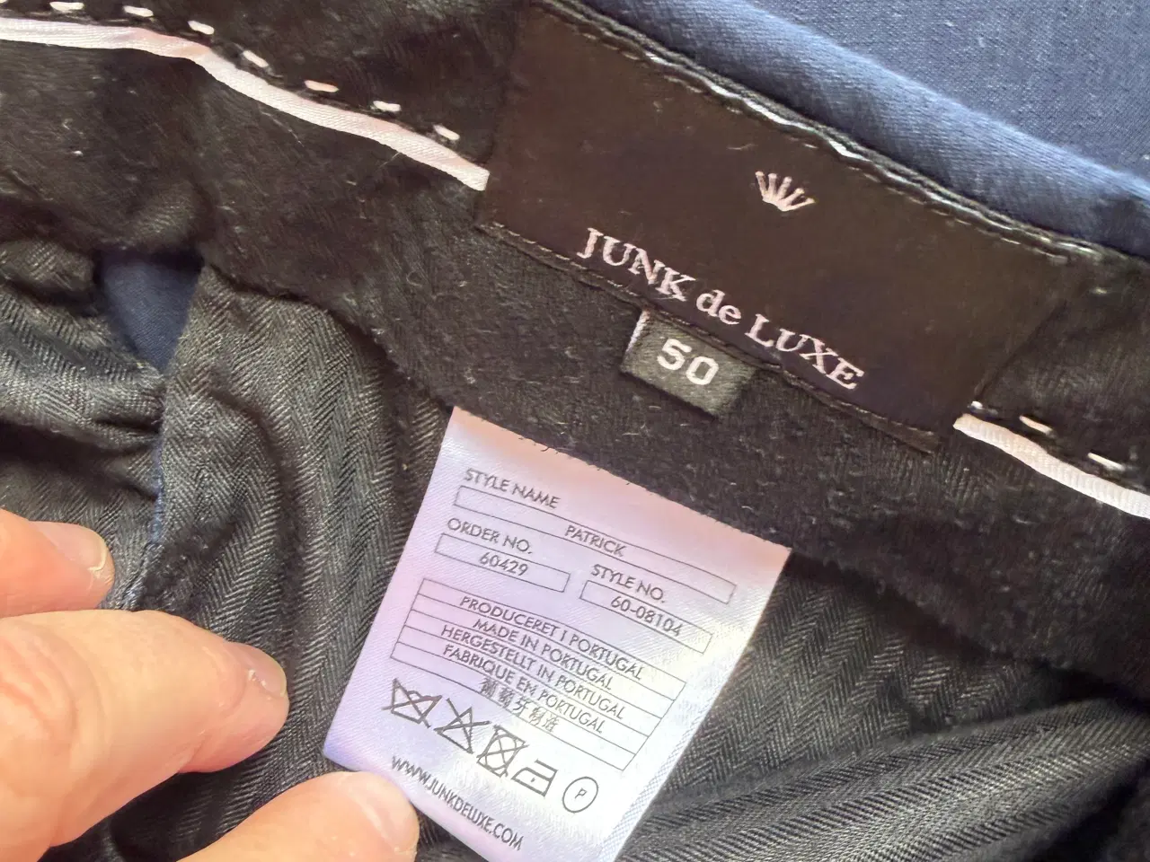 Billede 4 - Junk De Luxe jakkesæt med vest i str 50 (medium)