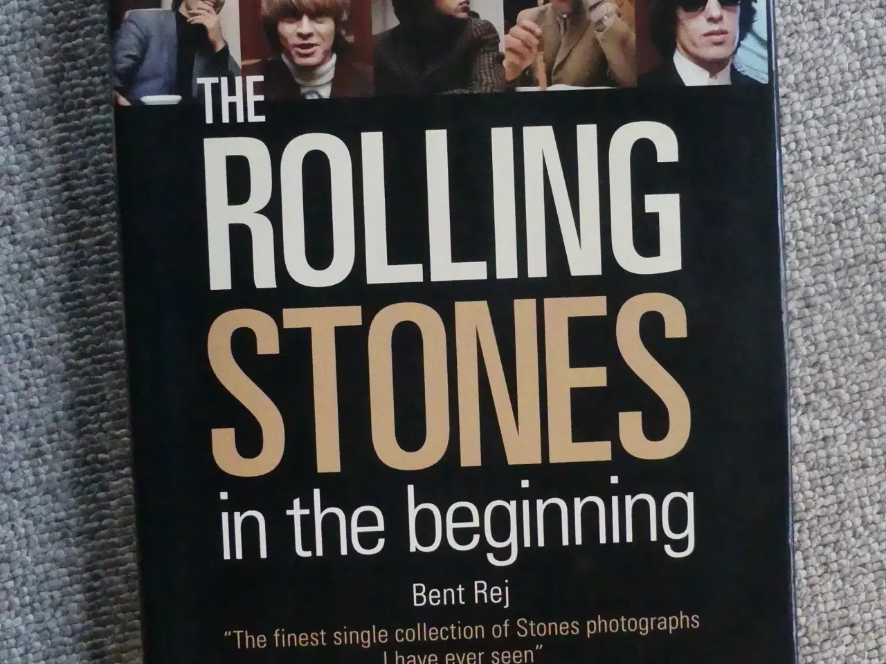 Billede 1 - Fotobog om The Rolling Stones - m. Wymans autograf