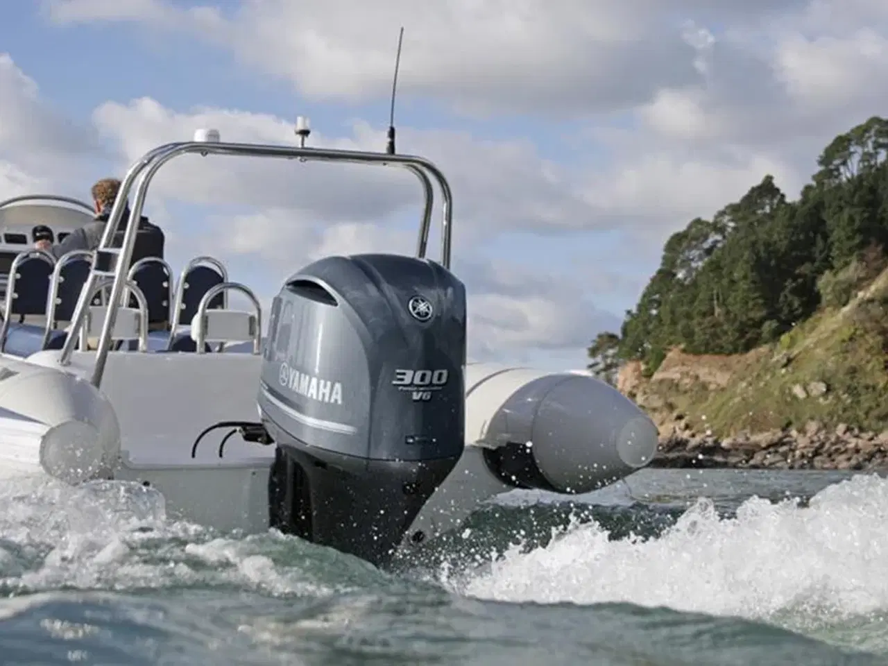 Billede 4 - Yamaha 300 HK DEC 4-Takt Påhængsmotor