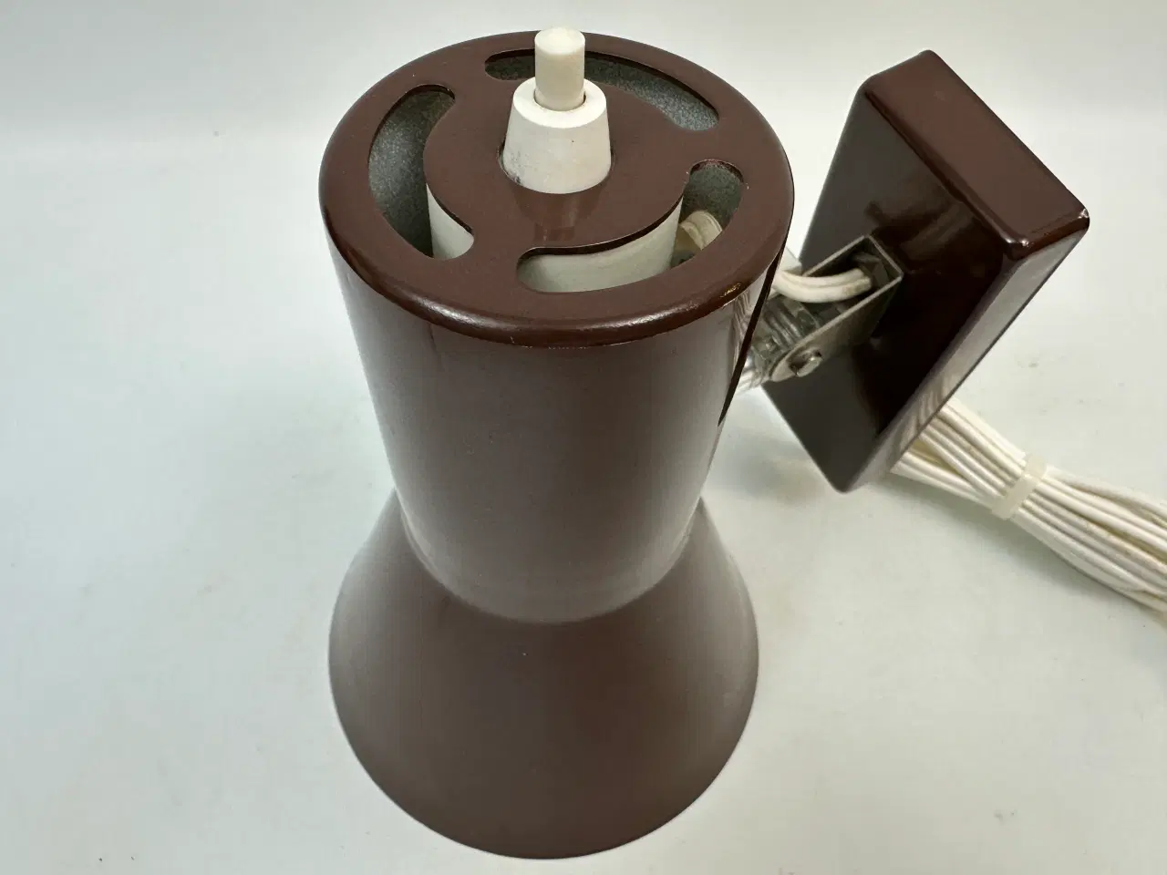 Billede 7 - Brun retro væglampe (LB)