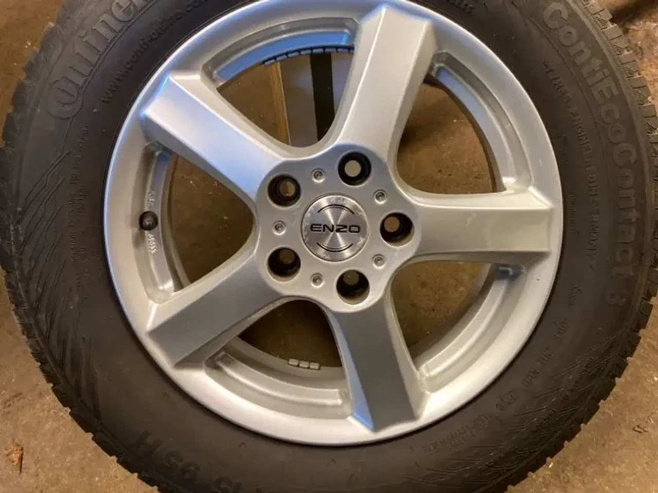 Billede 1 - ENZO 15 tommer aluhjul m dæk