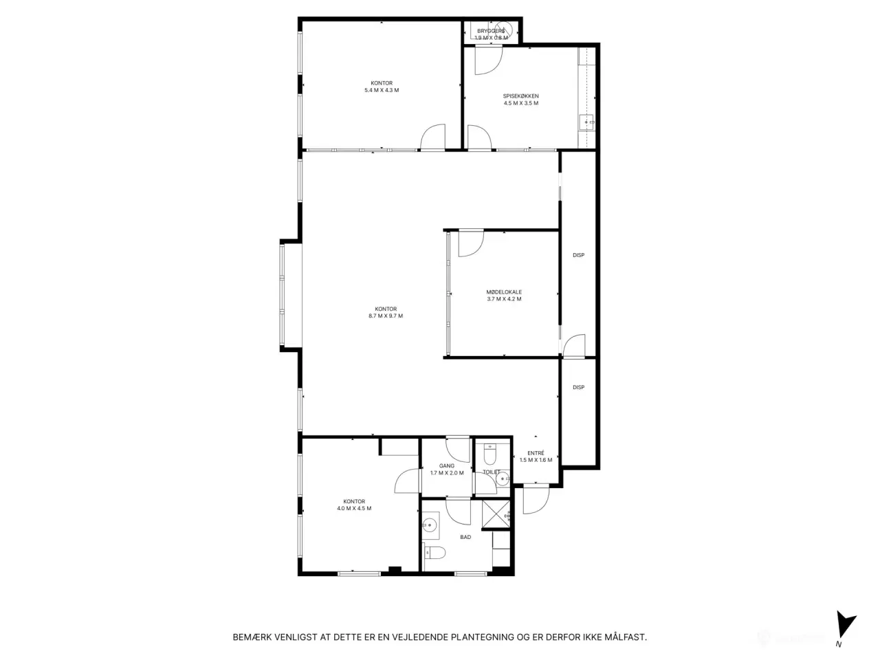 Billede 9 - Kontorlejemål på 218 m² i nærheden af Københavns Lufthavn