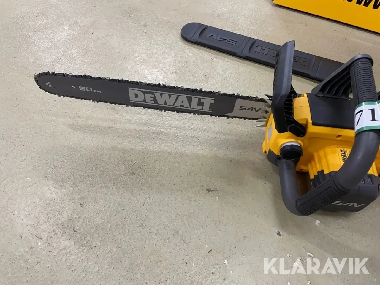 Billede 7 - Kædesav DEWALT DCMCS575N-XJ 54v 50 cm