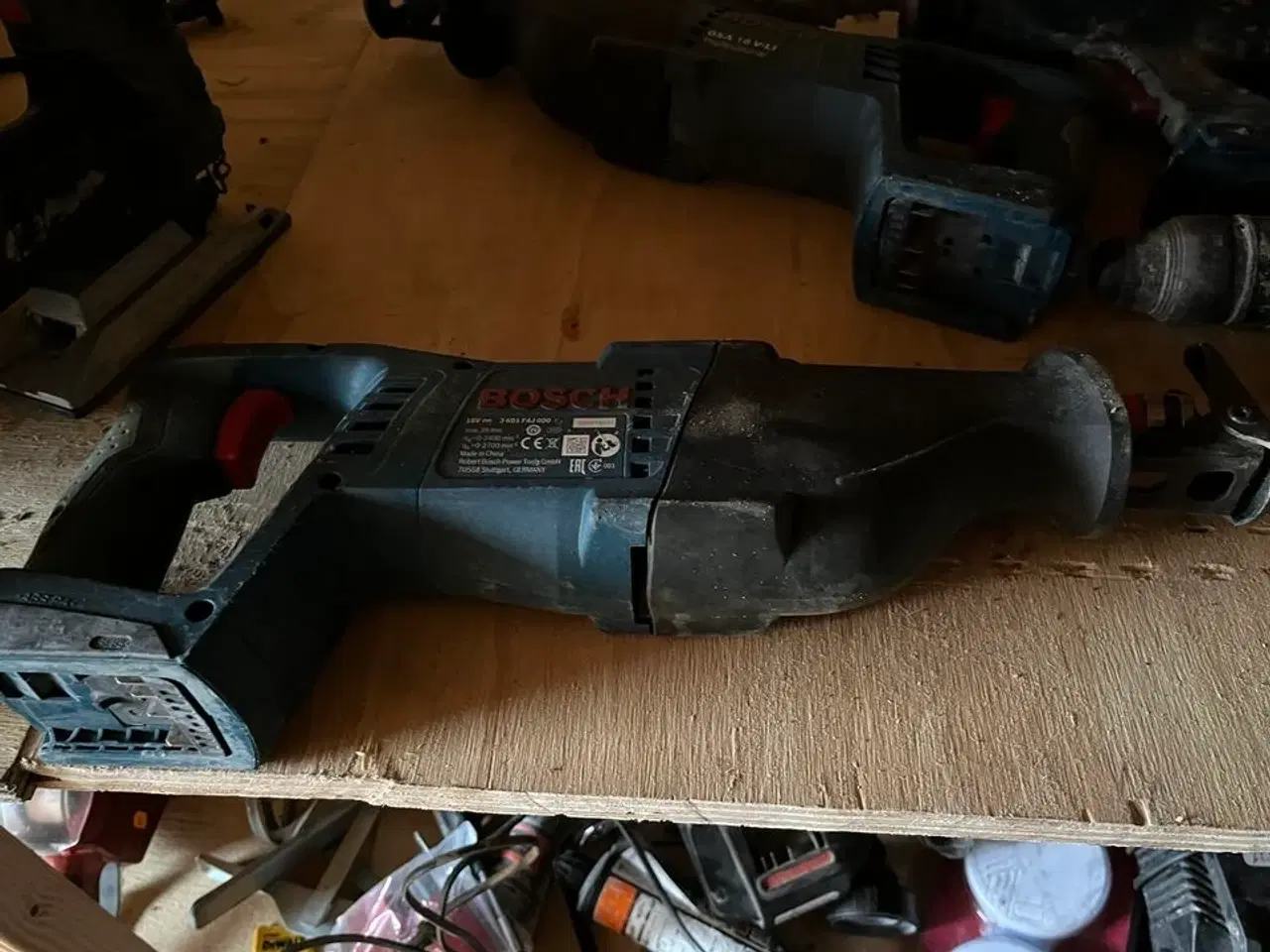 Billede 8 - 6 stk. Værktøj bl.a. Multicutter, Borehammer, Bajonetsav BOSCH