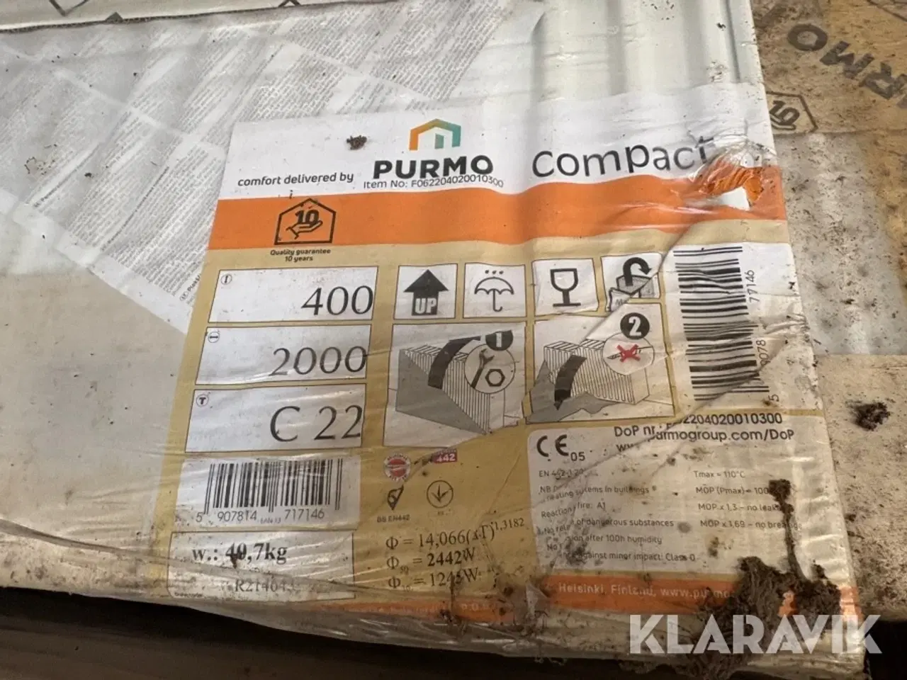 Billede 8 - Radiatorer Purmo Compact, Kon 8 styk.