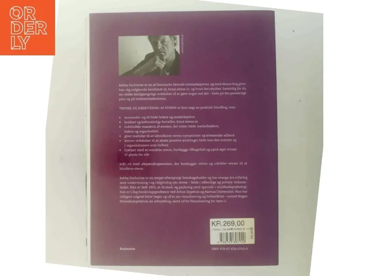 Billede 3 - Trivsel og håndtering af stress : for medarbejdere og ledere af Bobby Zachariae (Bog)