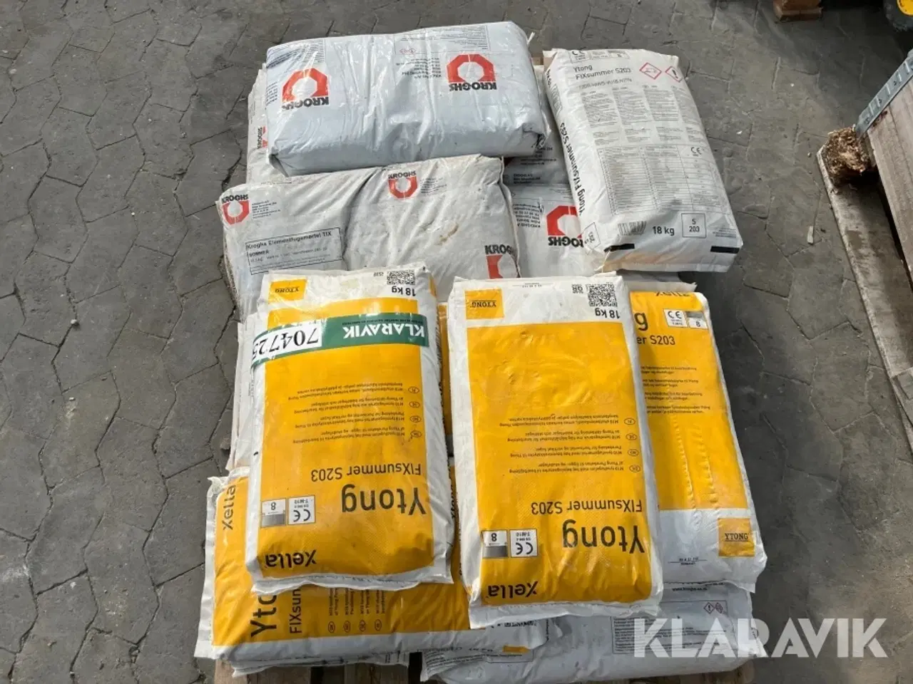 Billede 4 - Lot - Fugelim og fugemørtel Ytong og Kroghs