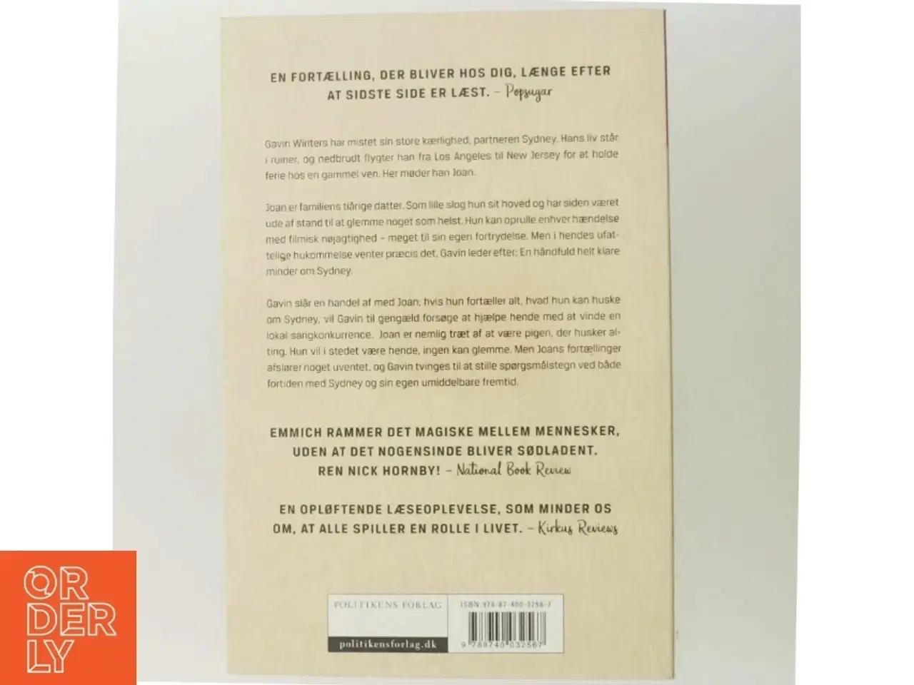 Billede 3 - Fordele og ulemper ved at huske : roman af Val Emmich (Bog)