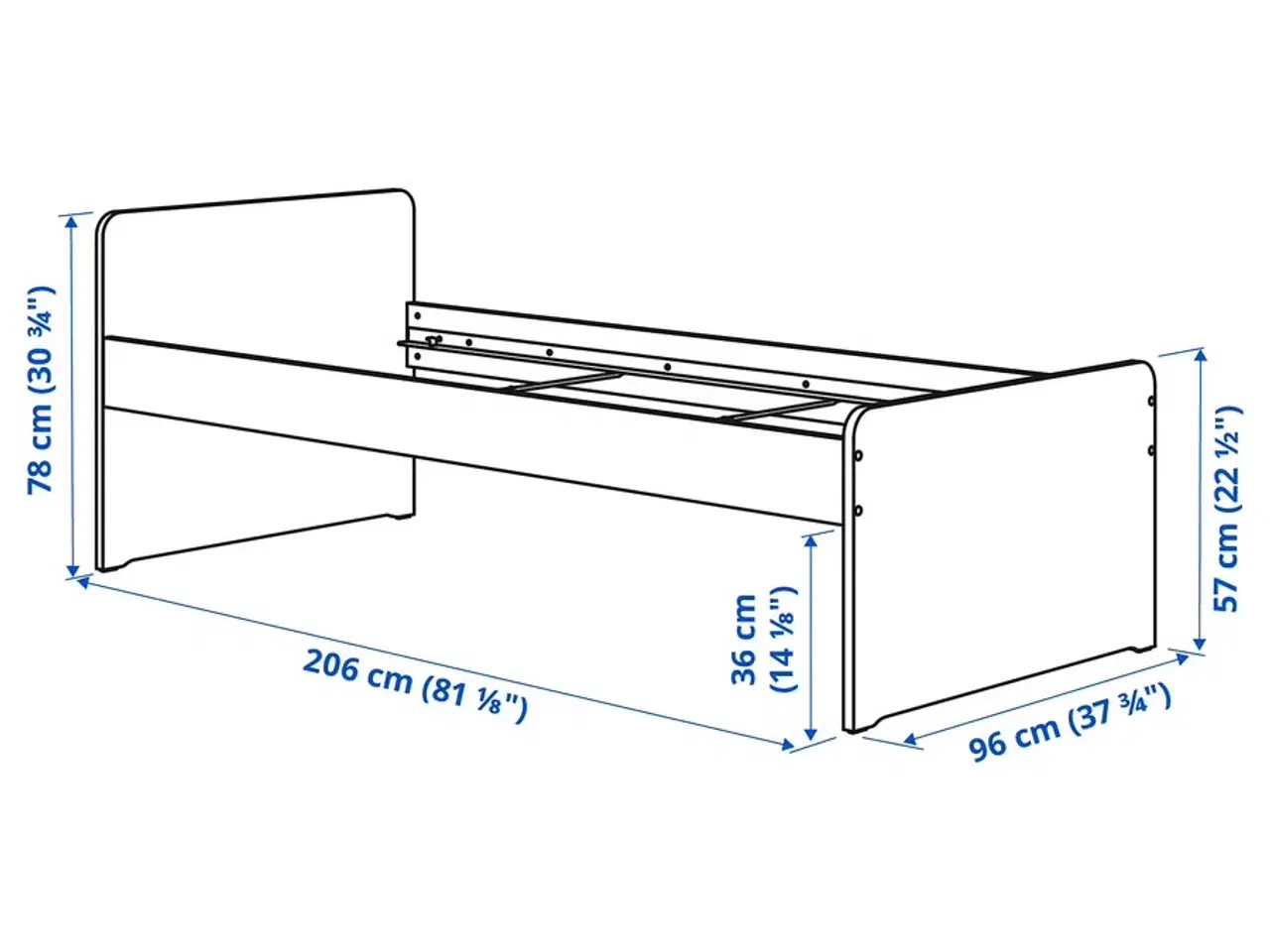 Billede 3 - Seng 90 x 200