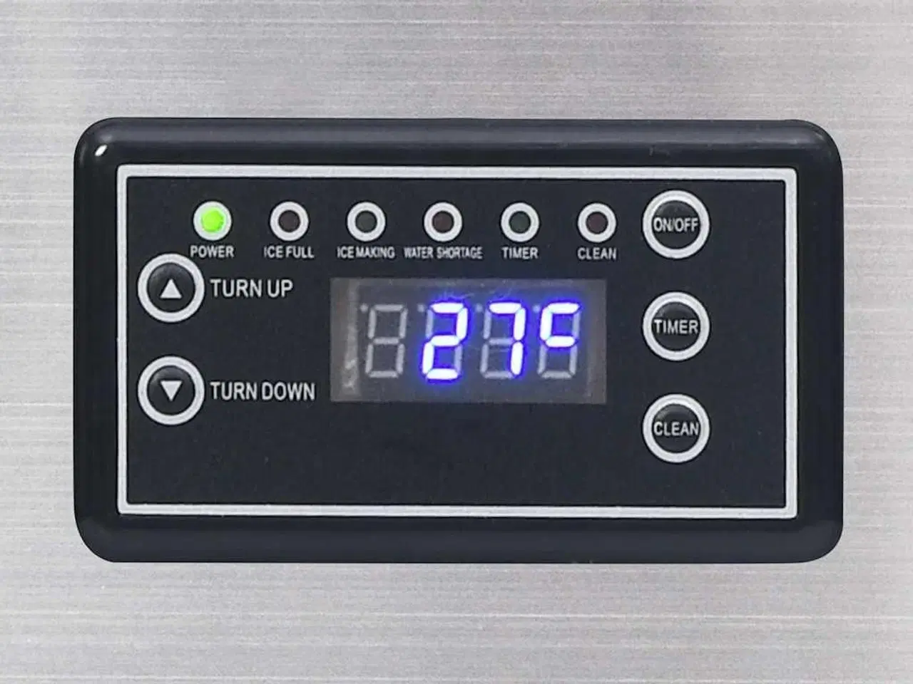 Billede 9 - Isterningmaskine med dør Sølv 43 x 40 x 71 cm Rustfrit stål