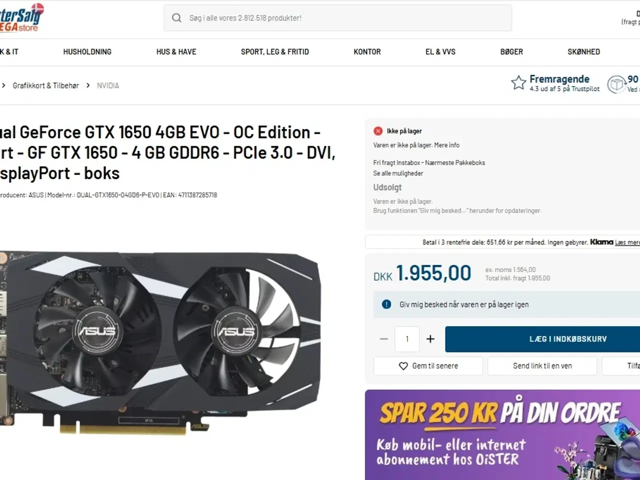 Billede 4 - 1 år gl. HP Gamer Pc + 27" HD Skærm