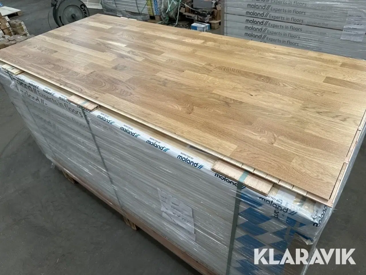 Billede 5 - Moland Parket Loc+ Eg UV-matlak 14mm  - 60 m2